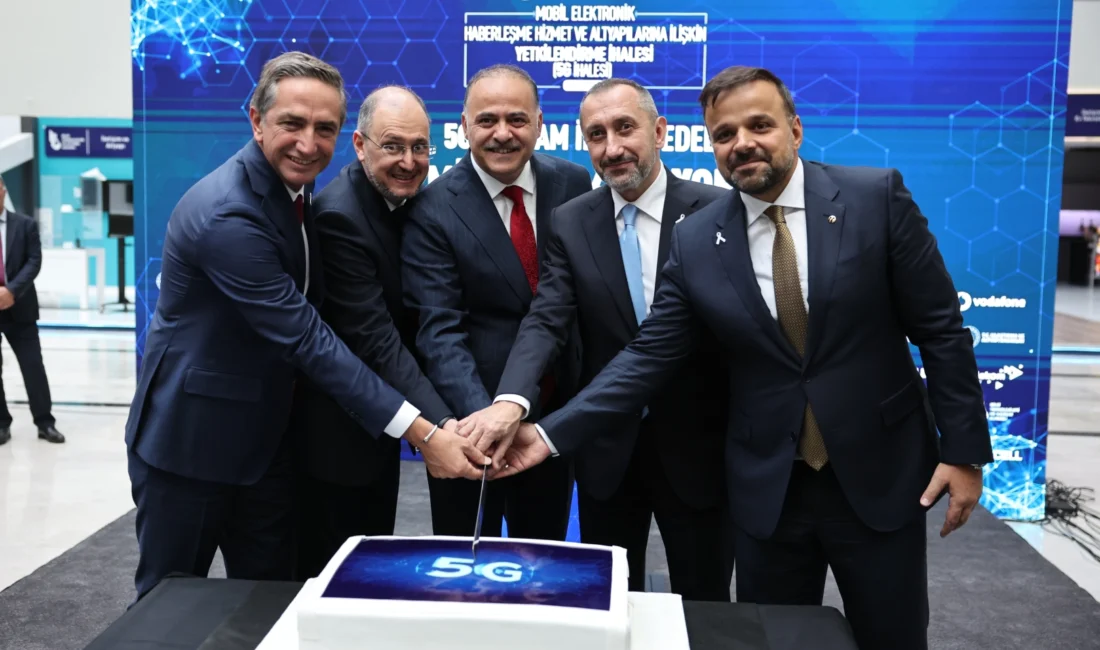  Vodafone, Türkiye'nin dijitalleşmesine katkı sağlamak amacıyla BTK'nın 5G yetkilendirme