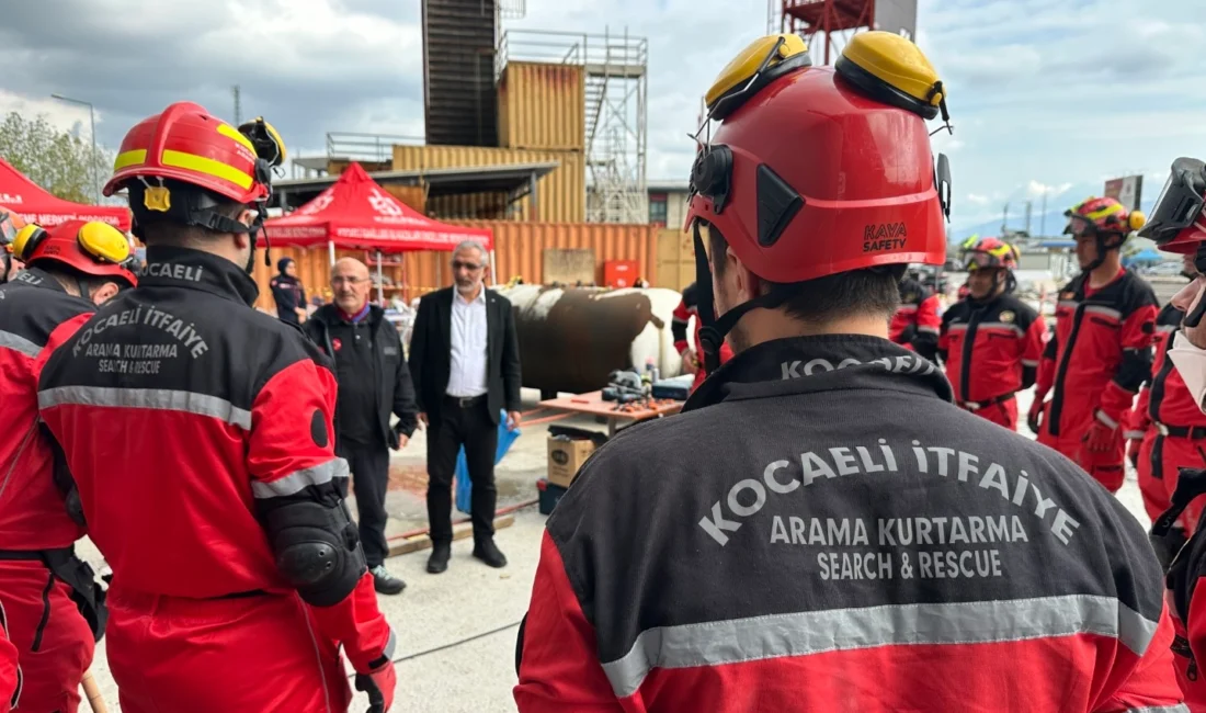  Kocaeli İtfaiyesi Eğitim Sahası, Sakarya AFAD Birlik Müdürlüğü tarafından