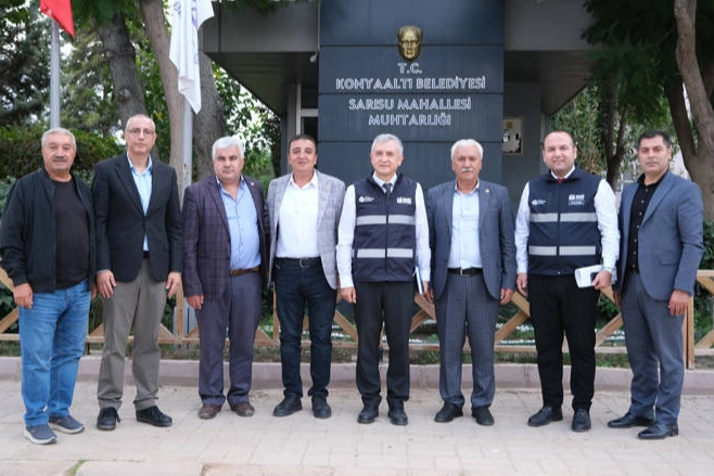 ASAT’tan Konyaaltı’ndaki çalışmalara inceleme  Antalya Büyükşehir Belediyesi ASAT Genel Müdürü Cengiz Gülebay, Konyaaltı