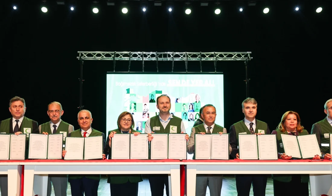  Gaziantep Büyükşehir Belediyesi öncülüğünde kurumlar arası güçlü iş birliğiyle