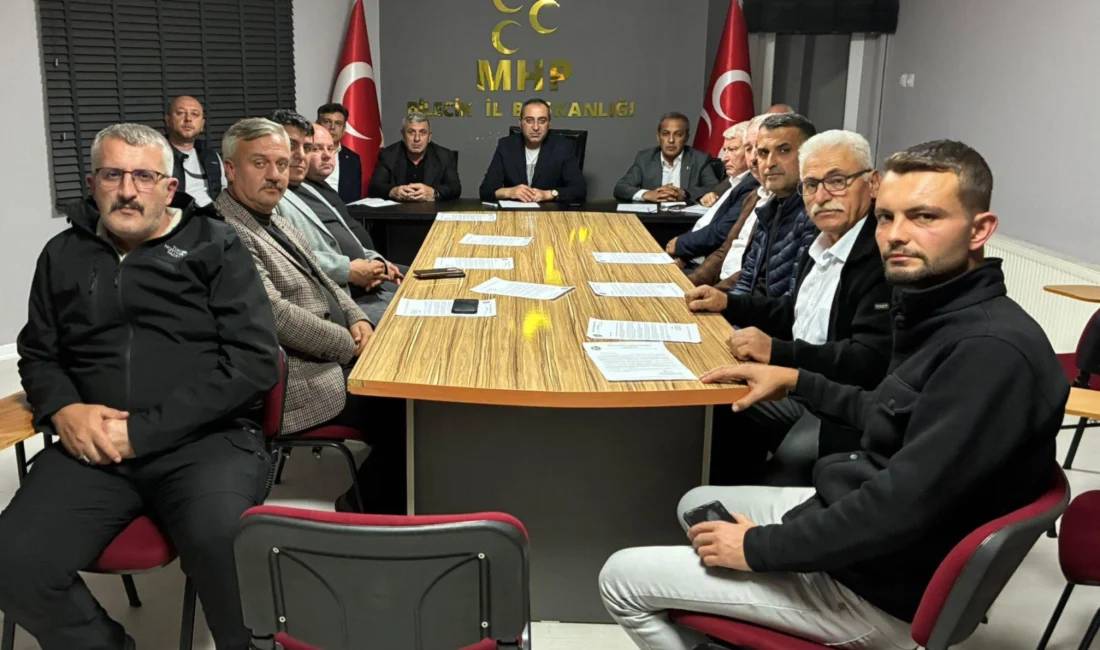  MHP Bilecik İl Başkanı İbrahim Bağ, yaklaşan saha çalışmaları