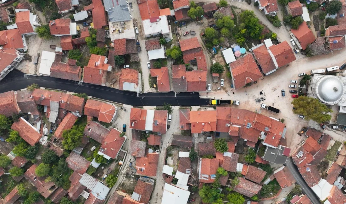  Bursa’da yıllardır çamurla, tozla mücadele eden İnegöl ilçesi Çitli