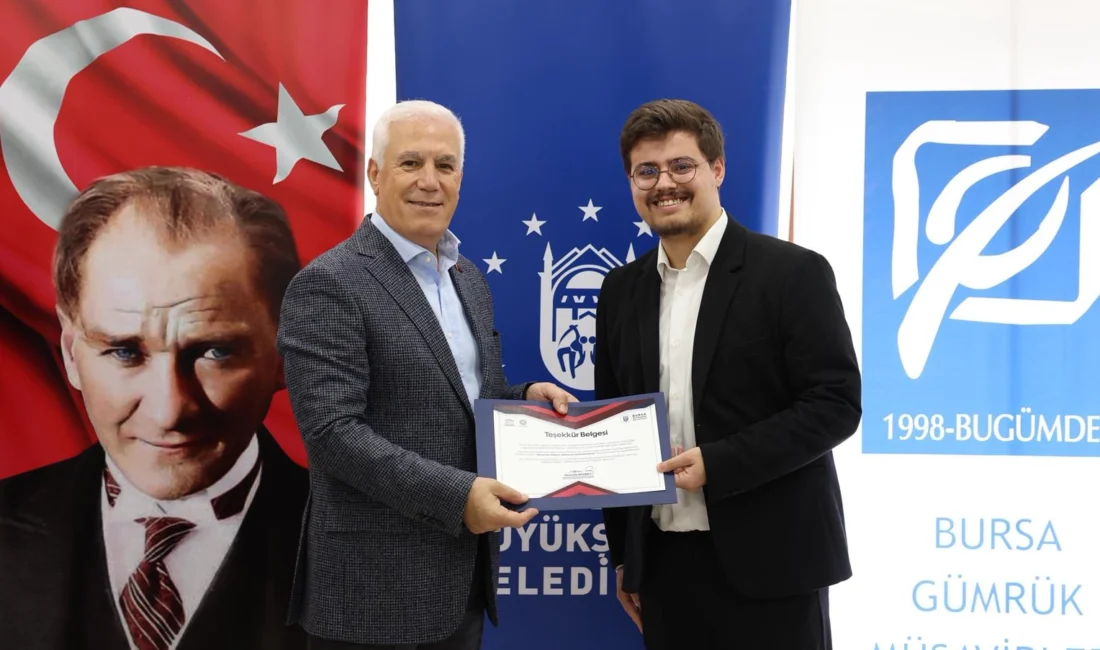 Bursa’ya değer katanlara teşekkür  Bursa Gümrük Müşavirleri Derneği üyeleriyle bir araya gelen Büyükşehir