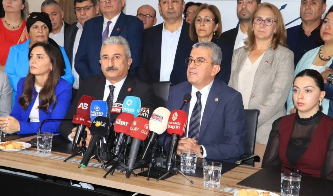  CHP Grup Başkanvekili ve İstanbul Milletvekili Gökhan Günaydın, Bursa