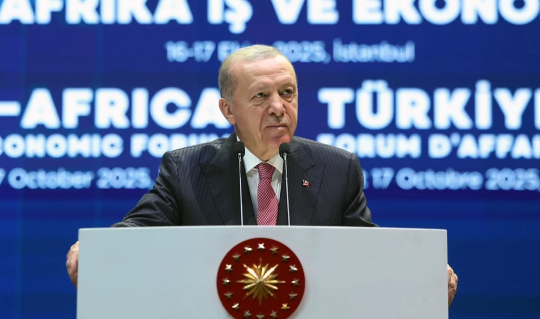  Cumhurbaşkanı Erdoğan, Türkiye-Afrika 5. İş ve Ekonomi Forumu'nda Türkiye'nin