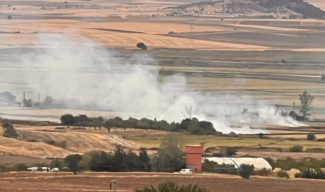 Edirne Keşan’da anız yakımına ortak tepki  Edirne'nin Keşan ilçesindeki çevre örgütleri, yasak olmasına rağmen yapılan
