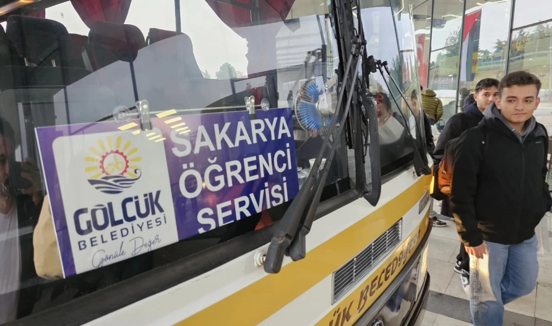  Gölcük Belediyesi’nin üniversite öğrencilerine yönelik ücretsiz servis hizmeti ağına