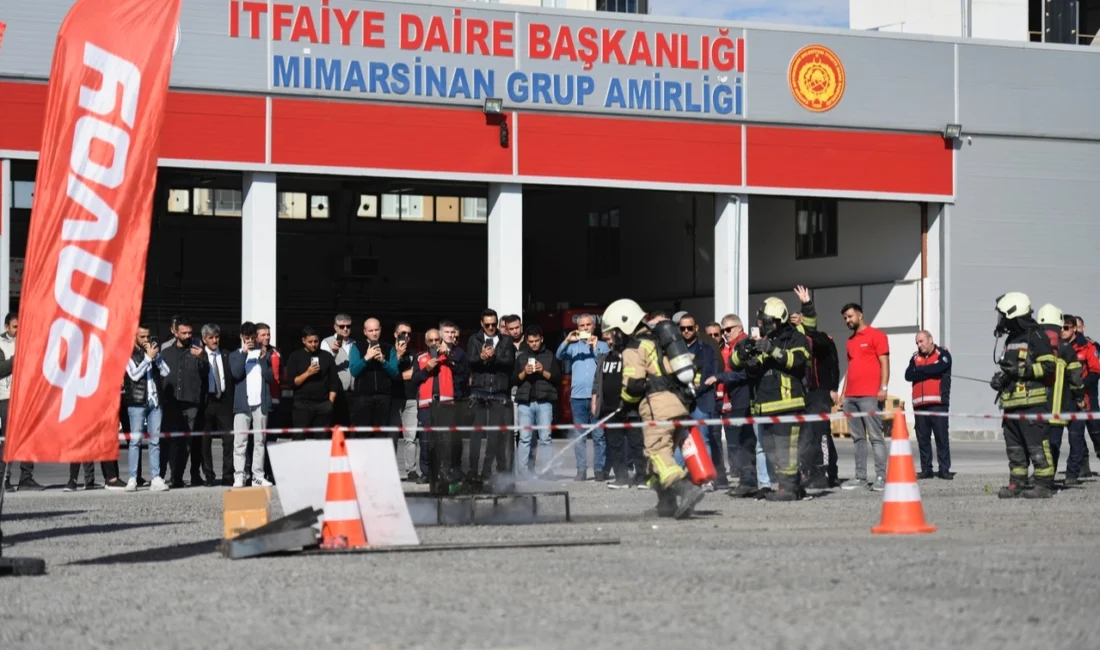  Kayseri Büyükşehir Belediyesi İtfaiye Daire Başkalığı tarafından lityum iyon