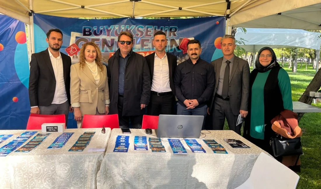  Kayseri Büyükşehir Belediyesi, genç dostu hizmet anlayışı kapsamında Abdullah