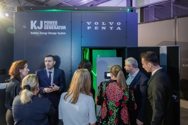  KJ PowerGenerator ve Volvo Penta, KJ Power tesisinde 540
