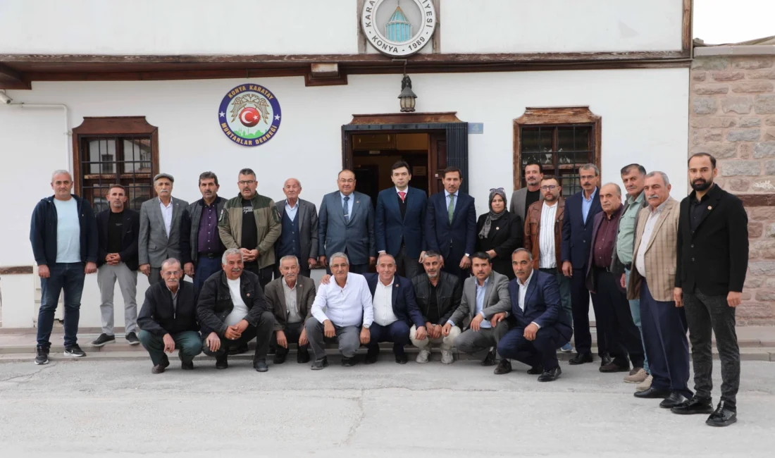  Konya'da Karatay Belediye Başkanı Hasan Kılca, Karatay Kaymakamı Cengiz