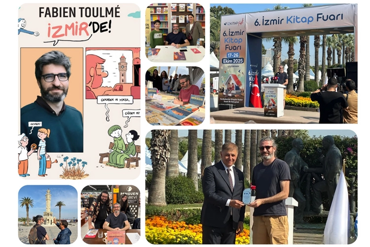  Desen Yayınları’nın ödüllü çizeri FabienToulmé, İZKİTAP – 6. İzmir