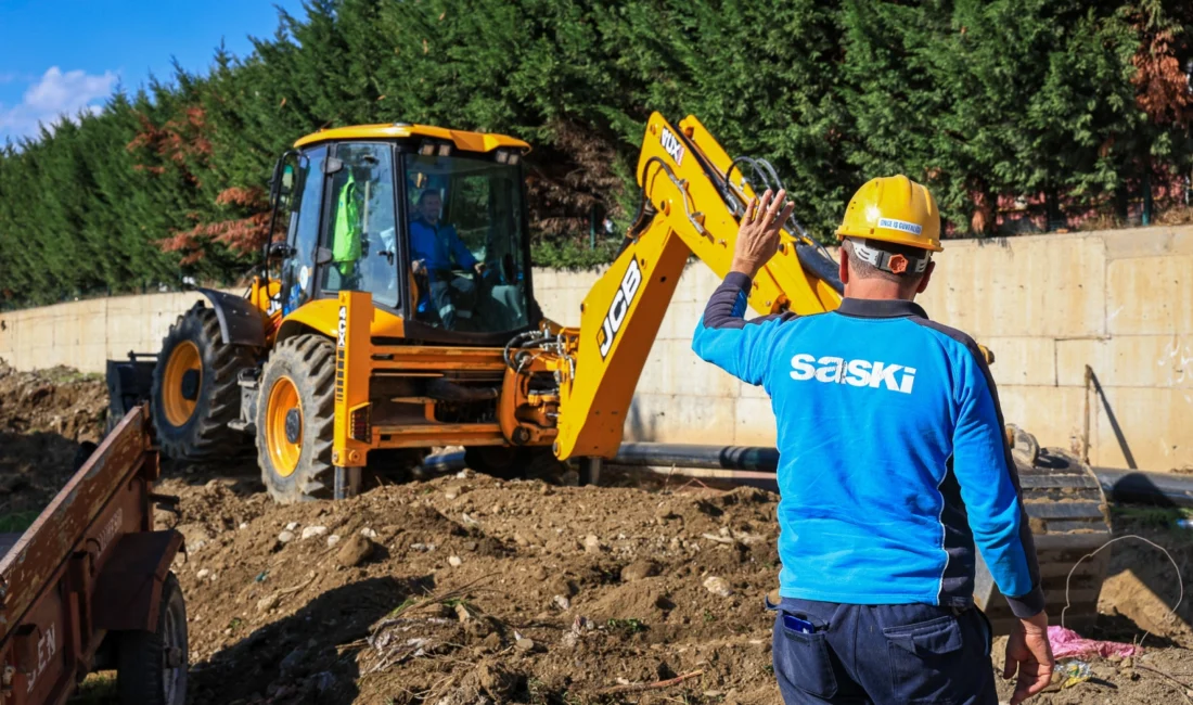  SASKİ, Geyve’nin 15 mahallesine içme suyu sağlayan deponun su