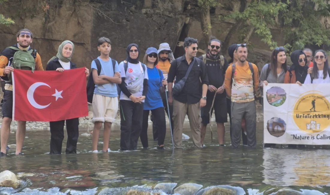  Şanlıurfa Dağcılık ve Doğa Sporları Kulübü’nün düzenlediği etkinlik kapsamında,