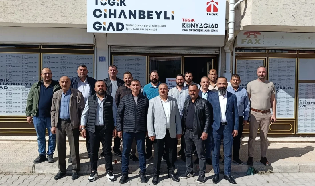  Tügik Cihanbeyli Girişimci İş İnsanları Derneği'nde gerçekleşen seçimde Halit