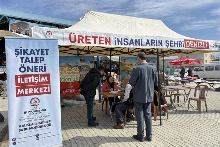  Denizli Büyükşehir Belediyesi, vatandaşlarla doğrudan iletişimi güçlendirmek amacıyla kent