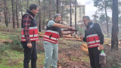  Hatay Tabiatı Koruma Derneği, ormanlık alanlarda yapılan mücbir ağaç