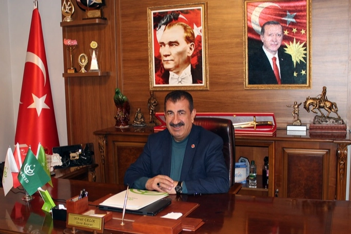  TÜRKYED Genel Başkanı Nihat Çelik, Cumhurbaşkanı Recep Tayyip Erdoğan