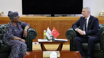  Ticaret Bakanı Ömer Bolat, Türkiye ziyareti kapsamında Dünya Ticaret