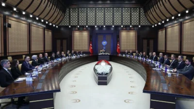  Cumhurbaşkanı Recep Tayyip Erdoğan’ın başkanlığında düzenlenen Savunma Sanayii İcra