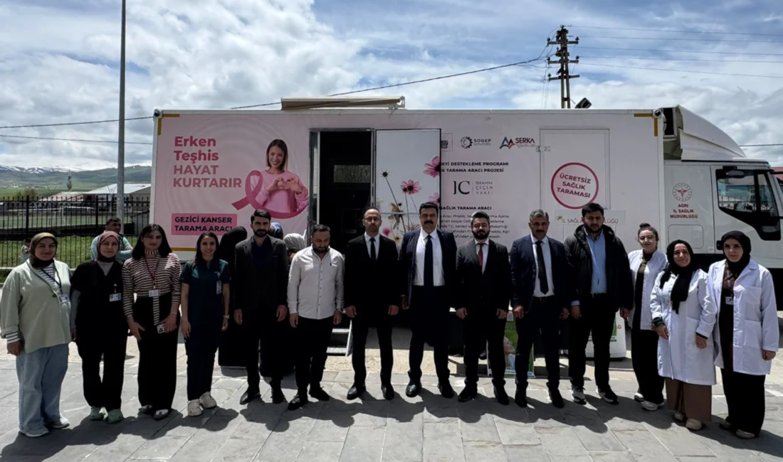  Ağrı İl Sağlık Müdürü Dr. Mehmet Acu, Mobil Kanser