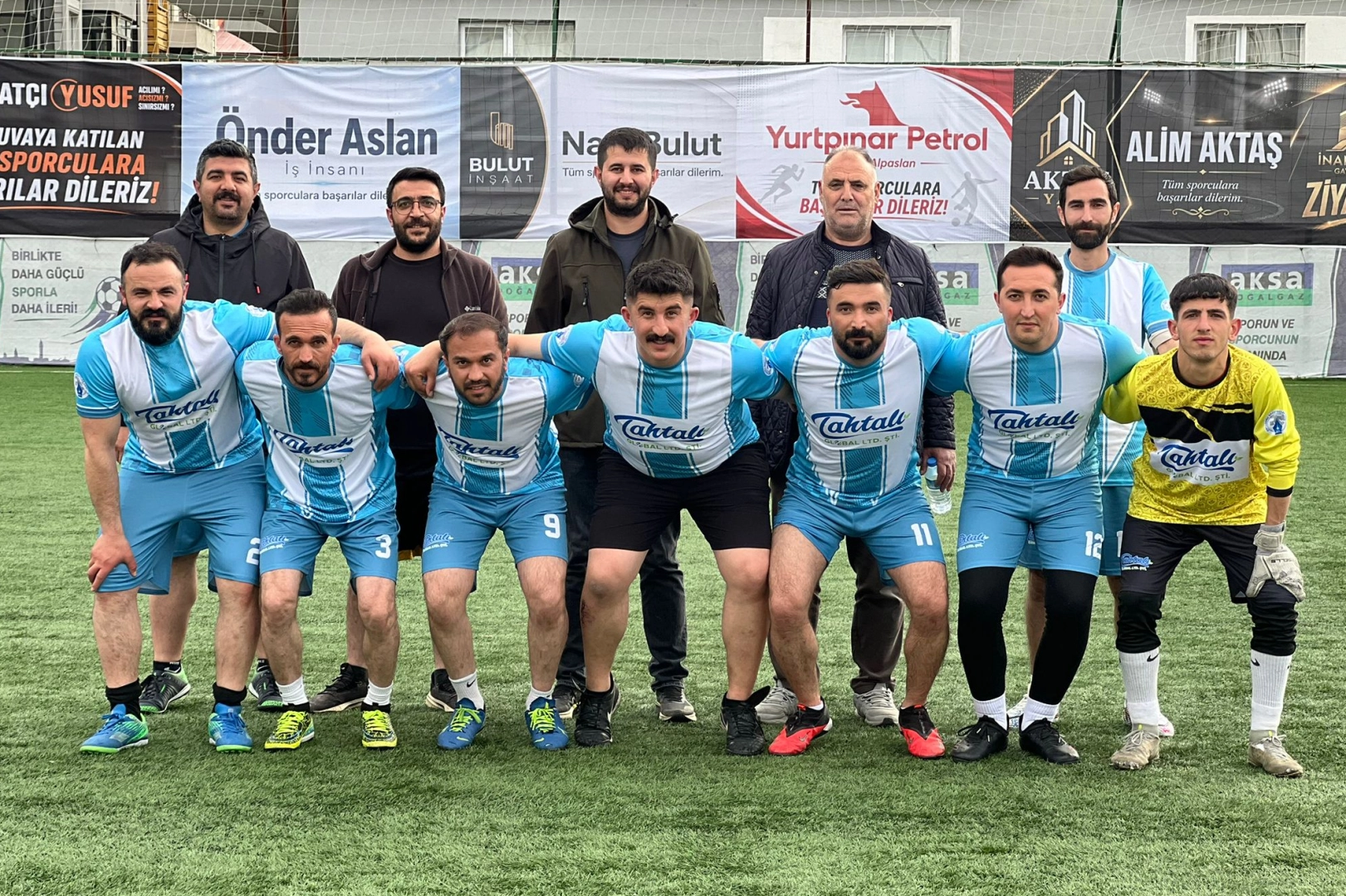 Ağrı'da devam eden AKSA Doğalgaz 15. Kurumlar Arası Futbol