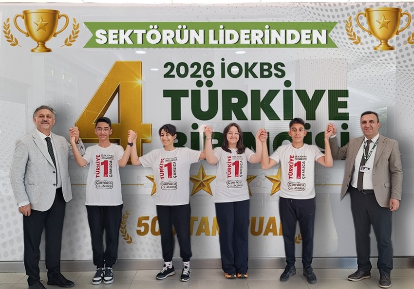 Çamlıca Koleji, 2026 İOKBS’de 4 öğrencisinin tüm soruları doğru yanıtlayarak