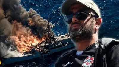  Karadeniz’de Kırım’ın batısında, Sivastopol açıklarında Türk bayraklı "DURU 67"