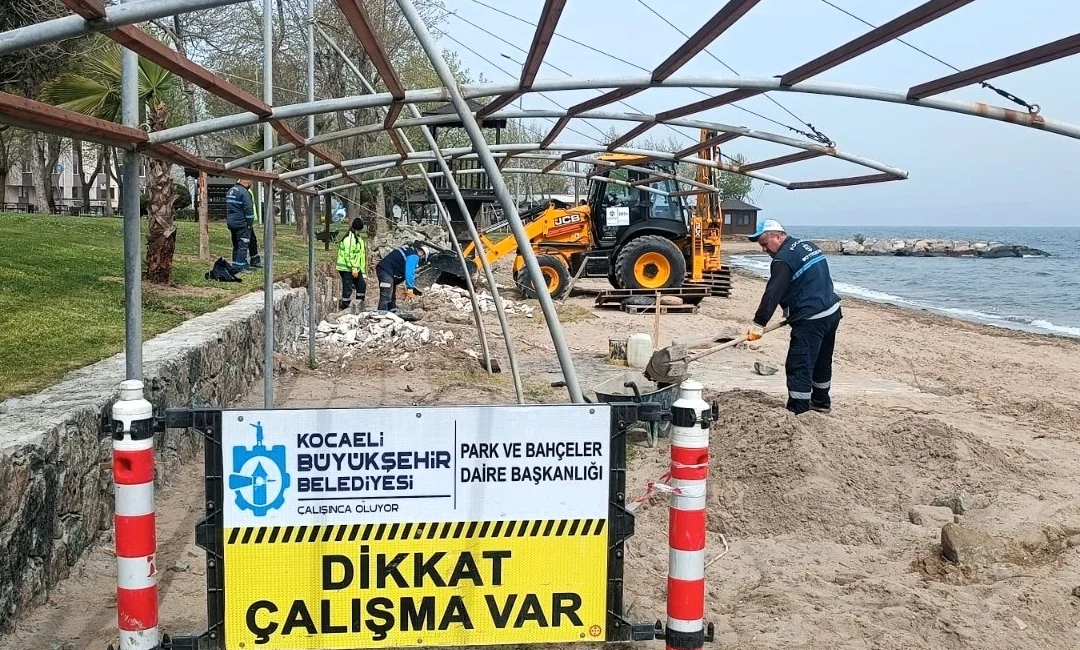  Kocaeli Büyükşehir Belediyesi, yaz sezonu öncesinde Karamürsel ve çevresindeki