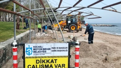  Kocaeli Büyükşehir Belediyesi, yaz sezonu öncesinde Karamürsel ve çevresindeki
