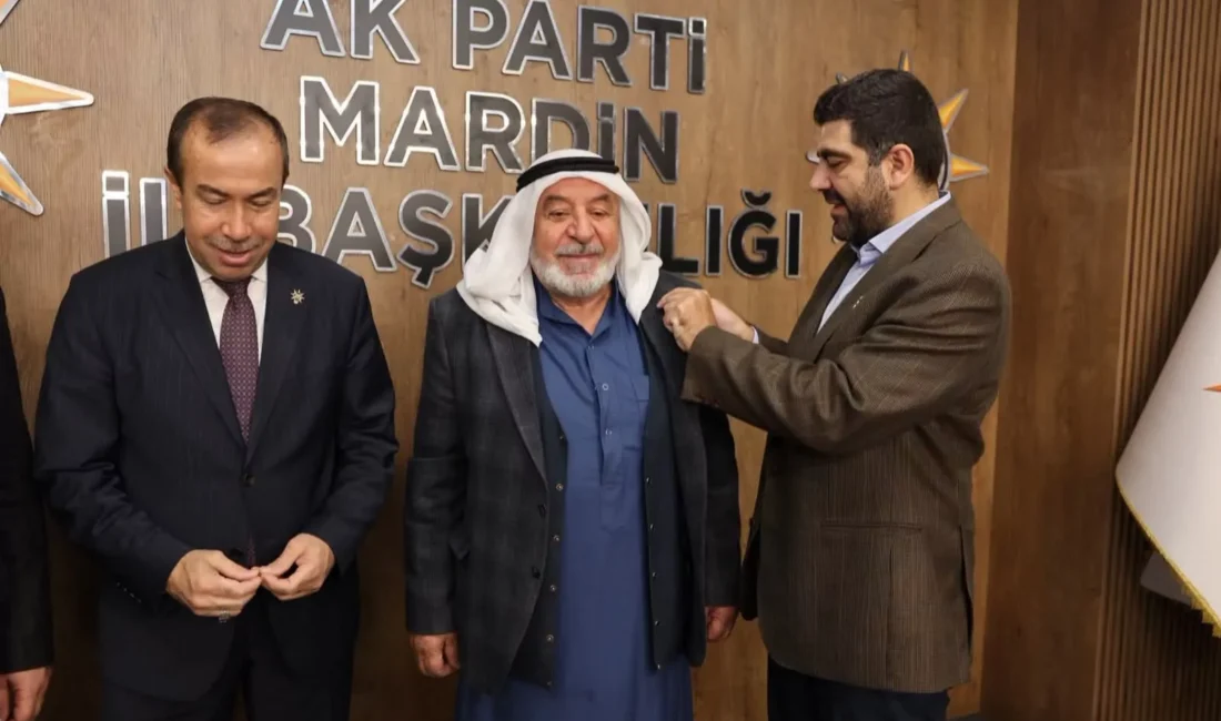  AK Parti Mardin İl Başkanlığınca düzenlenen programda, partiye katılan